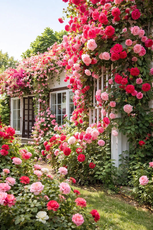 Elegant Climbing Premium Quality Rose Flower Seeds - 50% Off