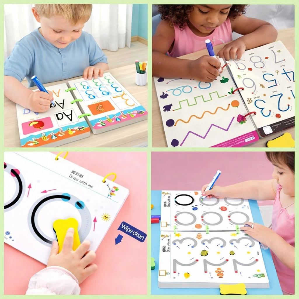 Pen and Hand Control Practice Book Kit ( New 2026 Edition) - 50% Off (Save ₹800)