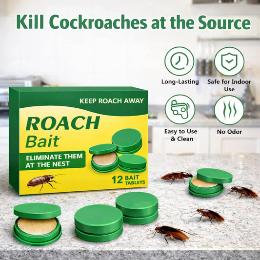 🪳 Cockroach Killer Gel Bait I Buy 1 Get 1 Pack Free (24 Baits) + 50% Off I Limited Stock